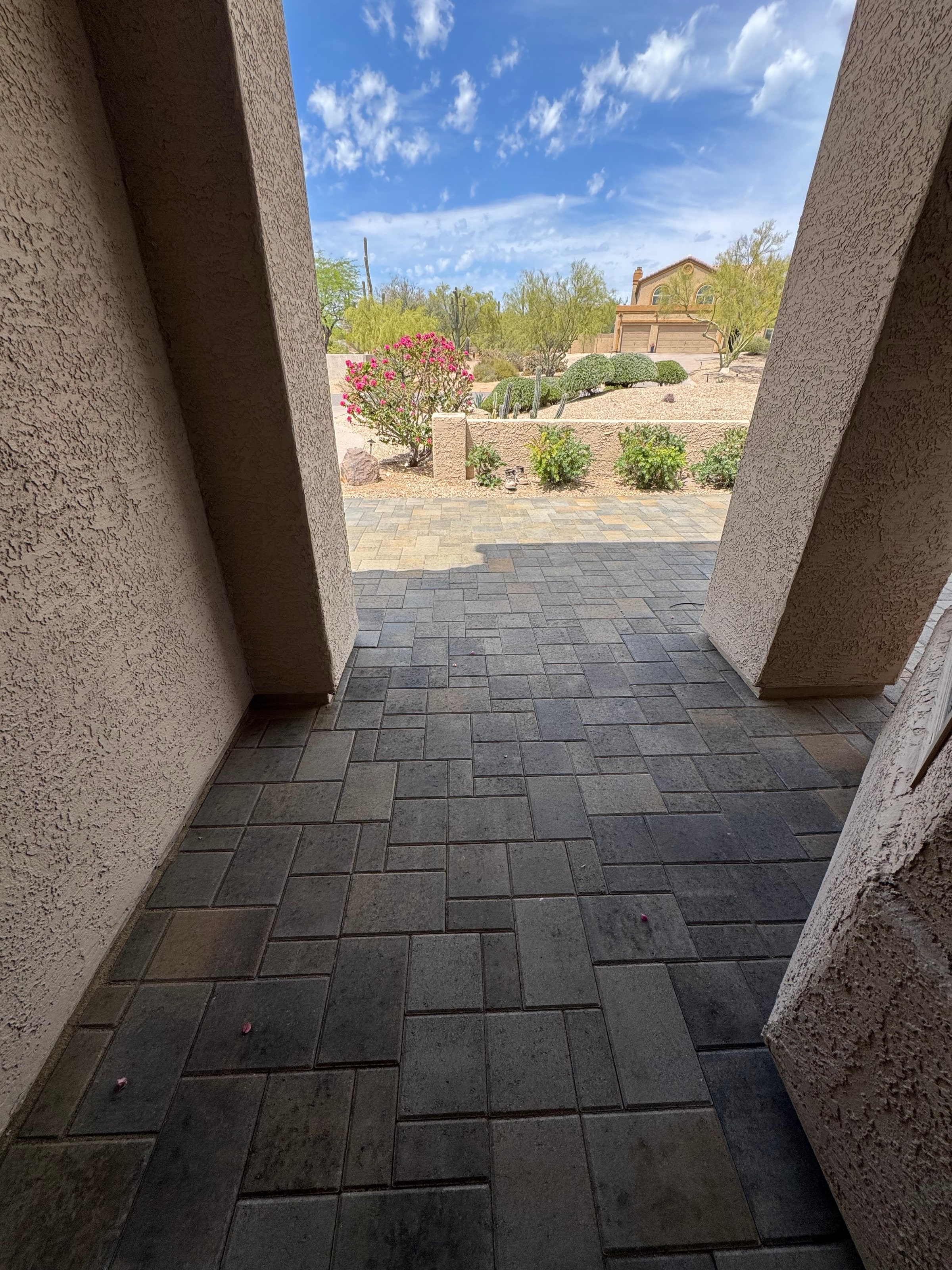 Front Entry Courtyard in North Scottsdale, additional view 1